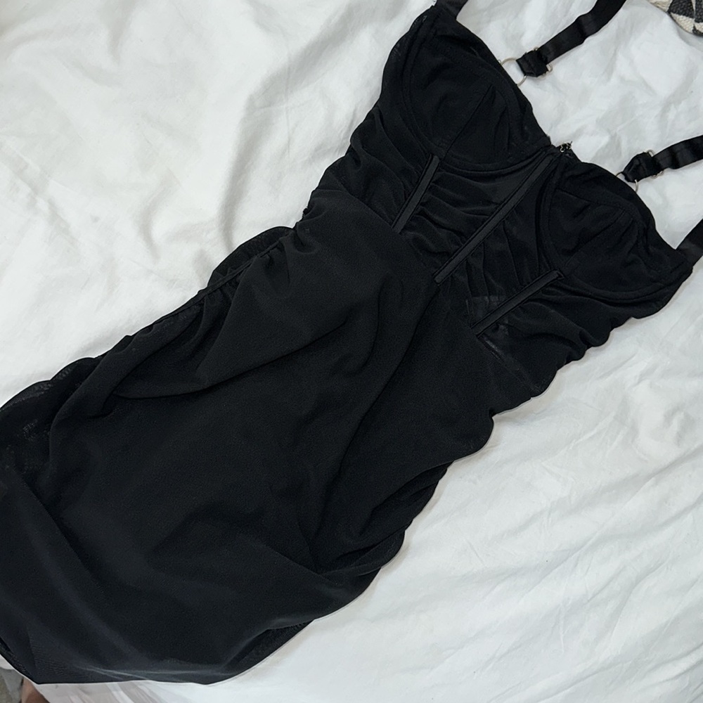 Oh Polly Mesh Dress - Gem